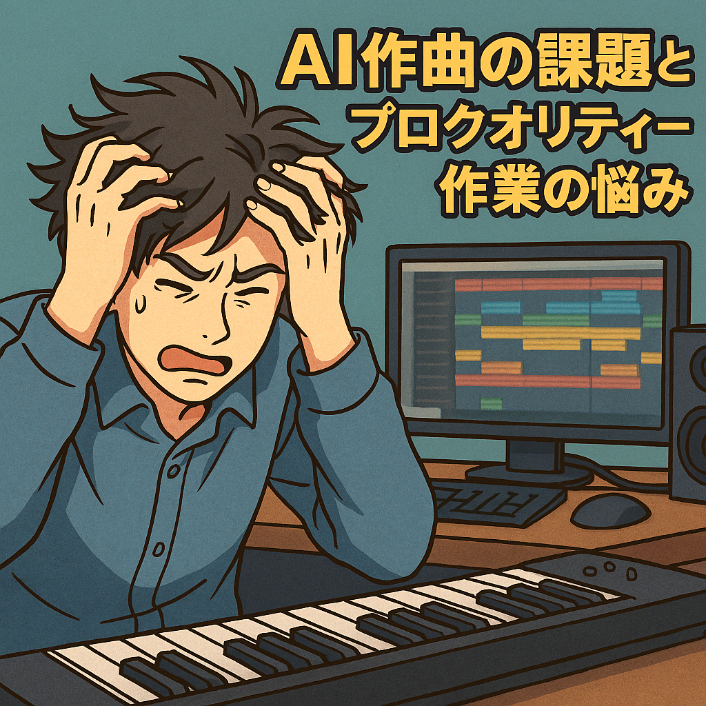AI作曲の課題
