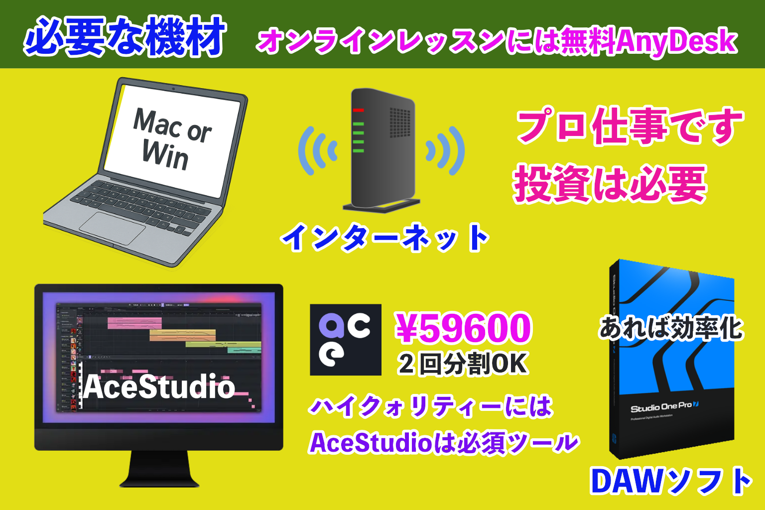 受講準備